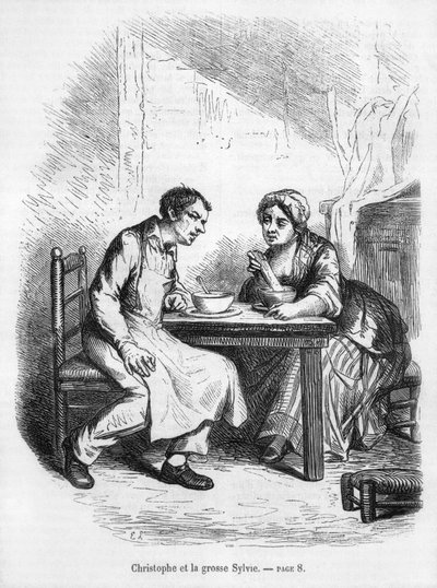 Christophe ve Şişman Sylvie, Honore de Balzac