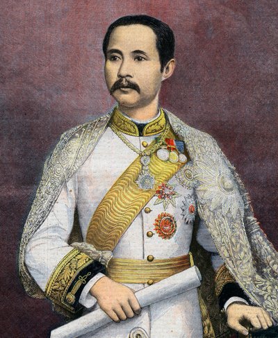 Chulalongkorn (1853-1910), Siyam Kralı. 1897
