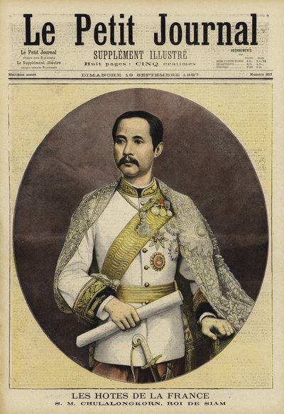 Chulalongkorn, Siyam Kralı by French School