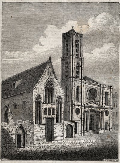 Saint-Jacques-du-Haut-Pas Kilisesi by French School