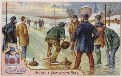 Curling özellikli Cibils kartı by French School