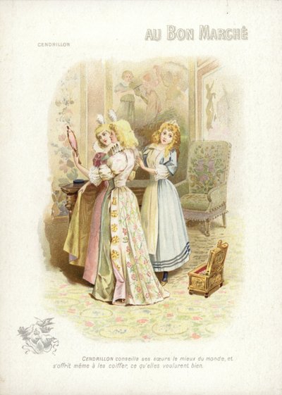 Külkedisi ve Çirkin Kızkardeşler by French School