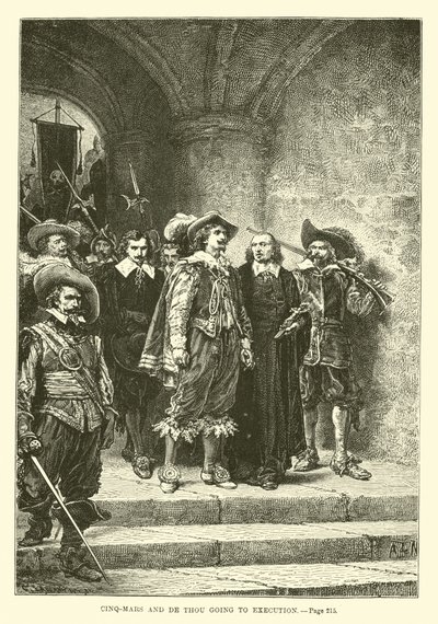 Cinq-Mars ve de Thou idam edilecek by French School