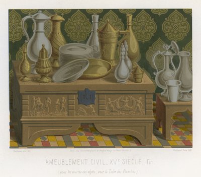 Sivil mobilyalar by French School