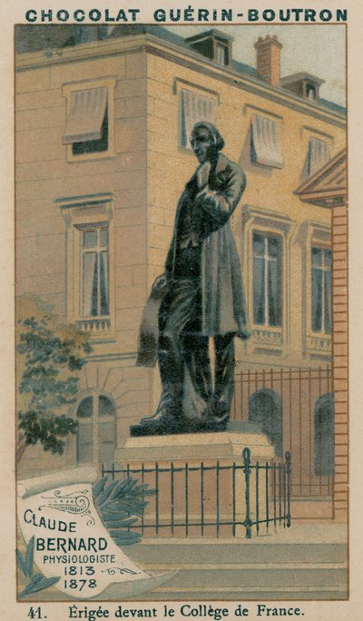 Claude Bernard, Fizyolog, 1813-1878, Erigee, College de France