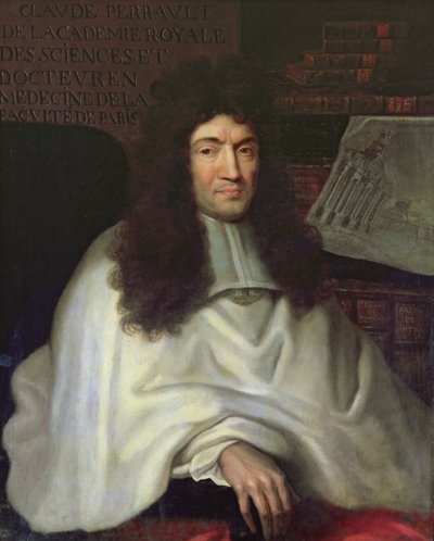 Claude Perrault (1613-88) by French School