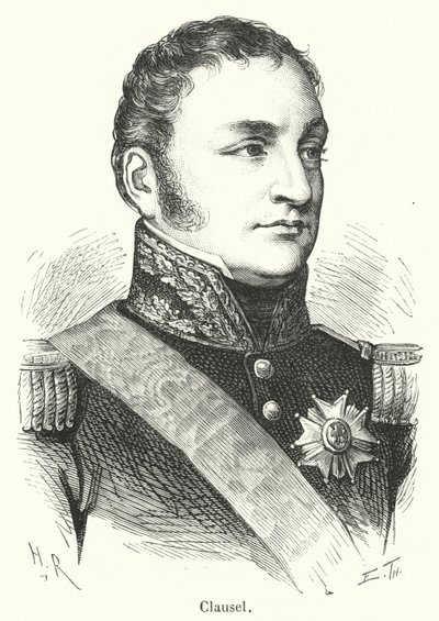 Clausel (gravür) by French School