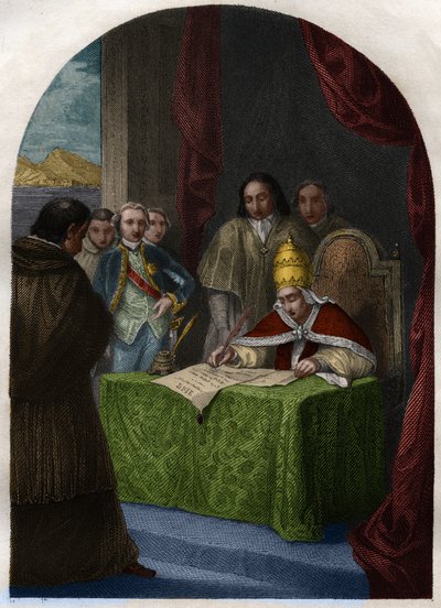 Clement XIV (Clemente veya Clemens) (1705-1774) 21 Temmuz 1773