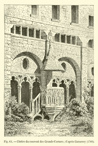 Grands-Carmes manastırının manastırı; Garneray