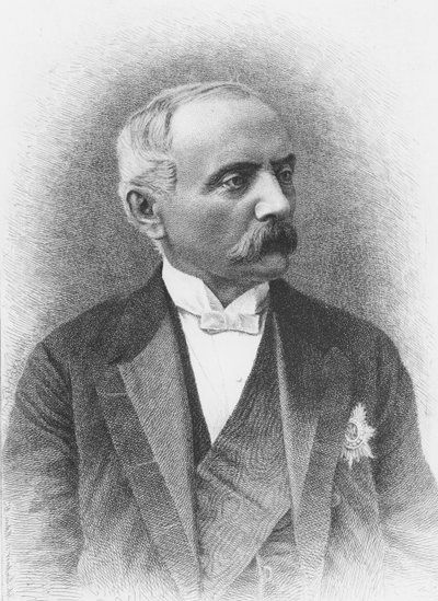 Clovis, Hohenlohe Prensi (gravür) by French School