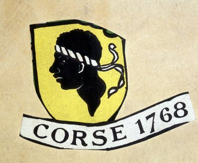 Korsika arması. by French School