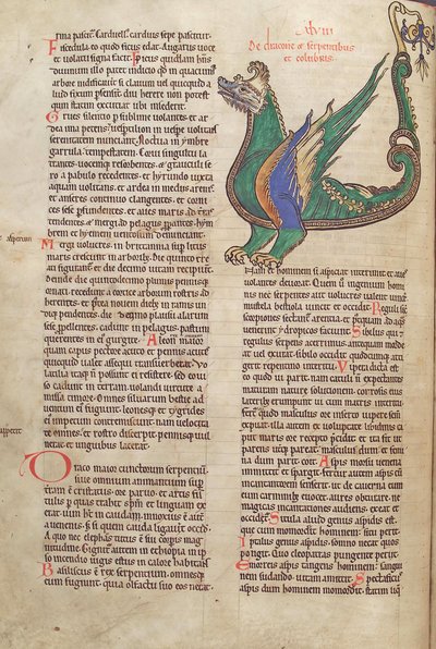 Morina. Guelf. 1 Güd. en. 40v, Lambert de Saint-Omer tarafından yazılan Liber Floridus