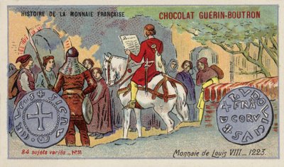 Louis VIII Madeni Paraları by French School