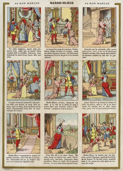 Çizgi Roman - Mavi Sakal by French School