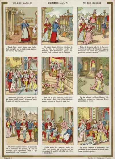 Çizgi Roman - Külkedisi by French School