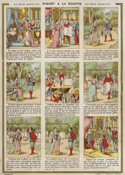 Çizgi Roman - Riquet A La Houppe by French School