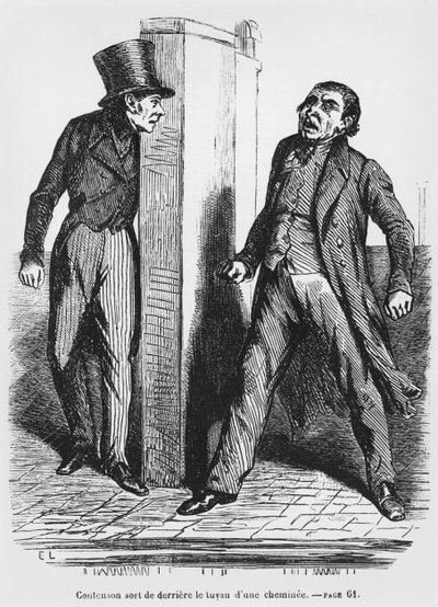 Contenson ve Vautrin, Honore de Balzac tarafından Splendeurs et Miseres des Courtisanes