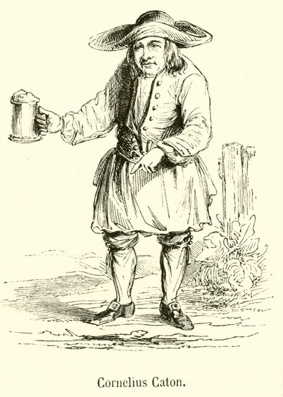 Cornelius Caton (gravür) by French School