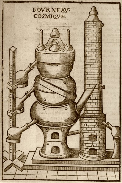 Kozmik Fırın, Annibal Barlet (1653) tarafından La Theotechnie Ergocosmique