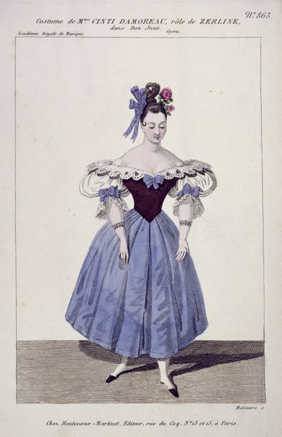 Madame Cinti Damoreau için Don Giovanni