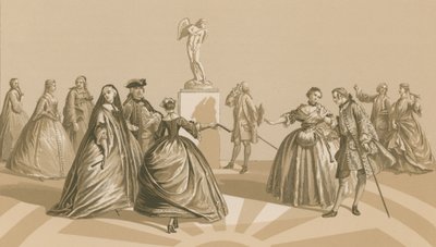 Kostümler, 1720-1740 by French School