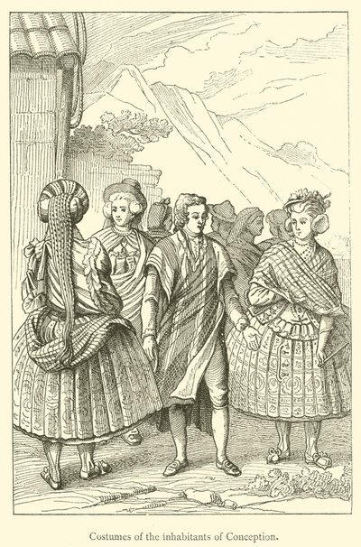 Conception sakinlerinin kostümleri (gravür) by French School