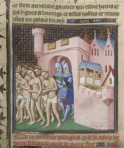 Cotton Nero E. II pt.2, f.20v Albigenslilerin 1209