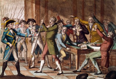 18 Fructidor Darbesi (4 Eylül 1797). by French School
