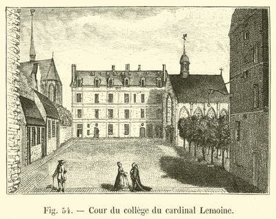 Kardinal Lemoine Koleji Avlusu by French School