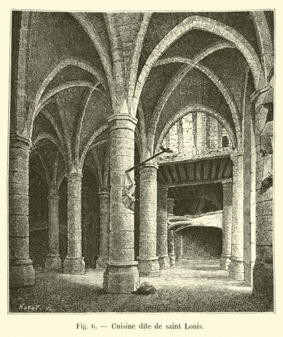 Saint Louis olarak bilinen mutfak by French School