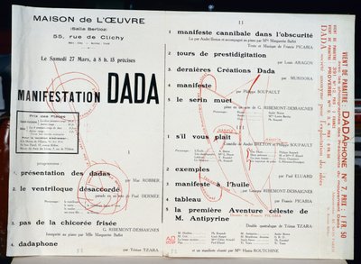 Dada Tezahürü, c.1921 by French School