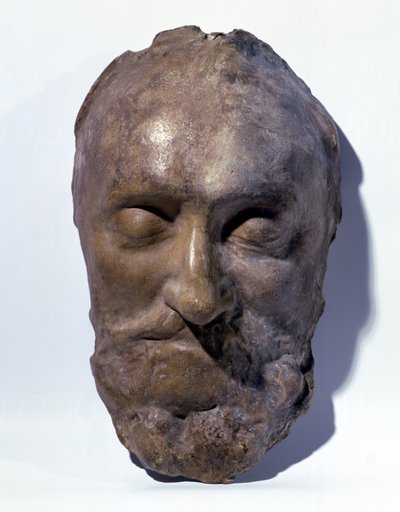 IV. Henri'nin Ölüm Maskesi (1553-1610) Fransa Kralı (balmumu) by French School