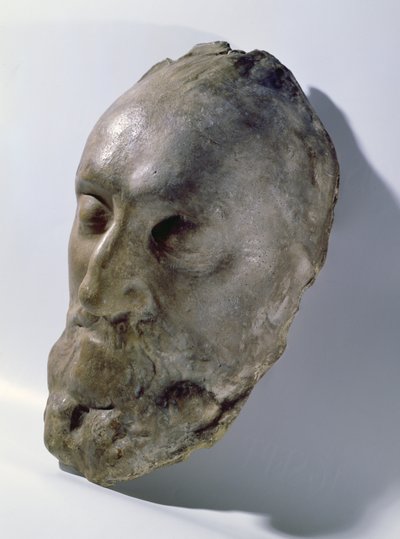 IV. Henri'nin Ölüm Maskesi (1553-1610) Fransa Kralı (balmumu) by French School