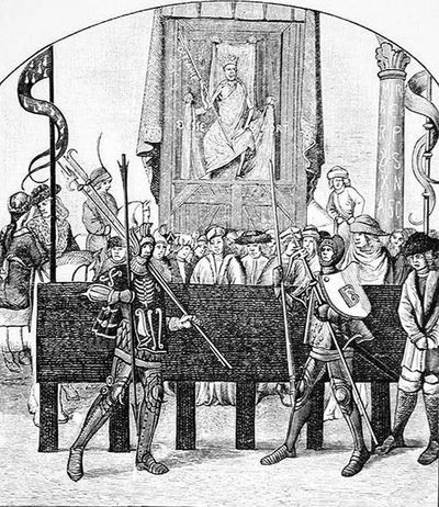 Olivier de la Marche (1426-1501) tarafından yazılan Le Chevalier Delibere