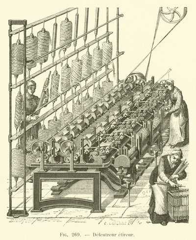 Defeutreur etireur (gravür) by French School