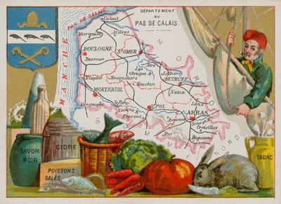 Kuzey Fransa'daki Pas-de-Calais Departmanı by French School