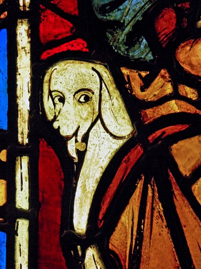 Bir köpeği tasvir etmek - Rouen, Chapelle du Chateau