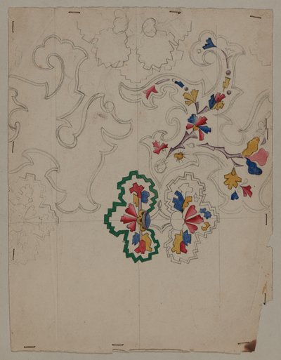 Tasarım Çizimi, 19. yüzyıl başı by French School