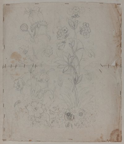 Tasarım Çizimi, 18. yüzyıl sonu by French School