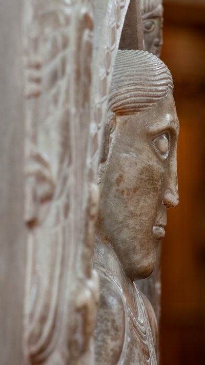 Detay, Majesteleri İsa, gezici (mermer) by French School