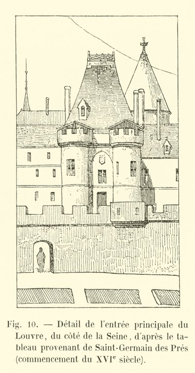 16. yüzyılın başlarında Saint-Germain des Pres
