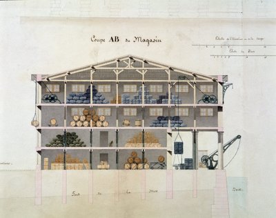 22409 detayı: Marsilya Şehri: Dock de la Tourelle - Mağazalardan birinin detayı: Coupe AB du magasin by French School