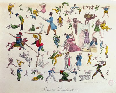 Şeytani Tuhaflıklar, 1823 by French School