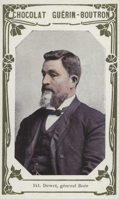 Dewet, general Boer (renkli fotoğraf) by French School