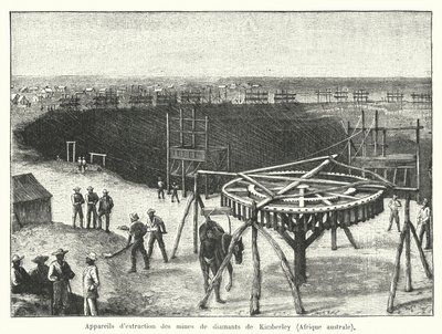 Kimberley elmas madenleri, Ümit Burnu, Güney Afrika by French School