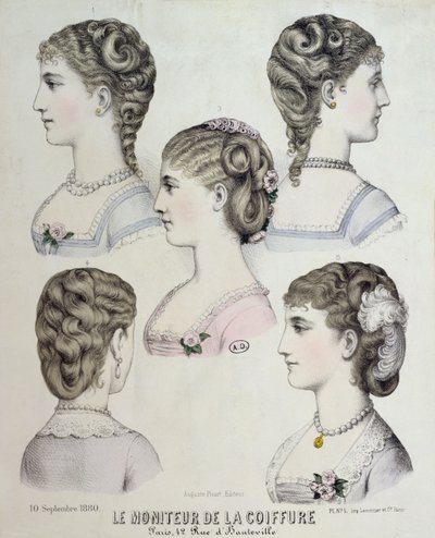 Farklı saç modelleri, Le Moniteur de la Coiffure