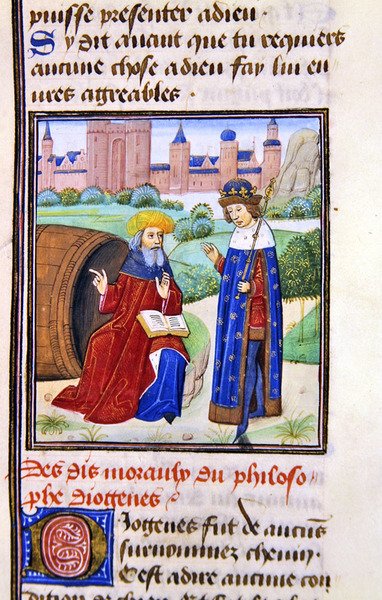 Diogenes, Histoire des Philosophes