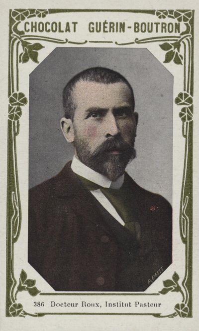Doktor Roux, Institut Pasteur (renkli fotoğraf) by French School