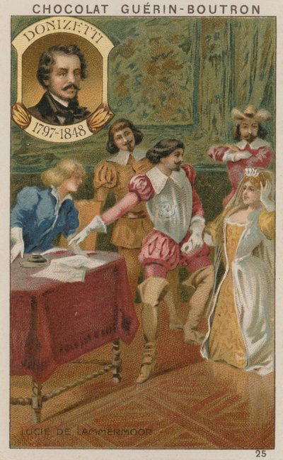Donizetti, Lucie de Lammermoor by French School