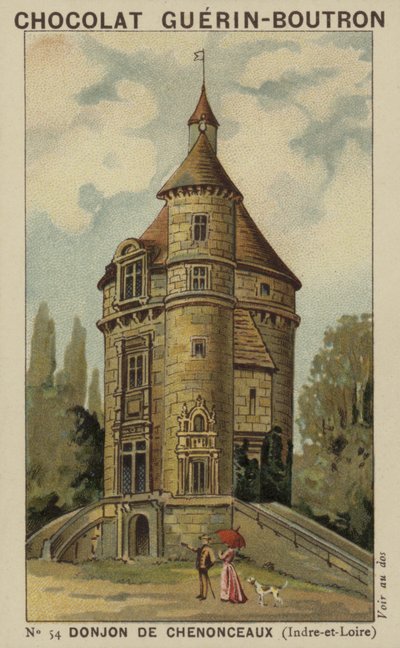 Chenonceaux Zindanı, Indre-et-Loire by French School